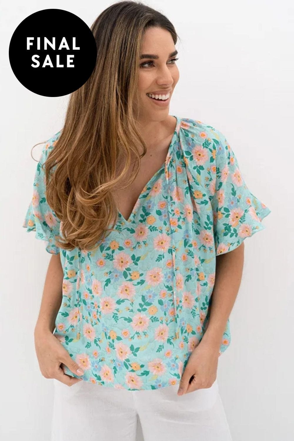 HUMIDITY BLOUSE STARDUST BLOOM BLOUSE - HS23219