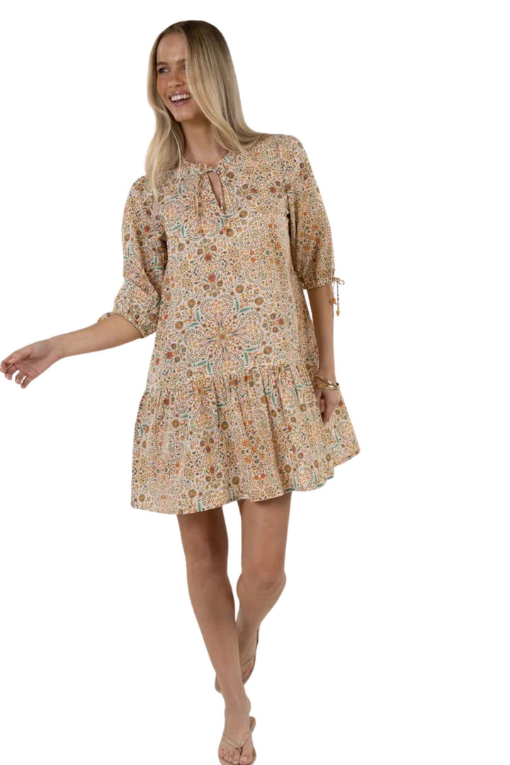 HUMIDITY DRESS RUMI SMOCK DRESS - HS26404