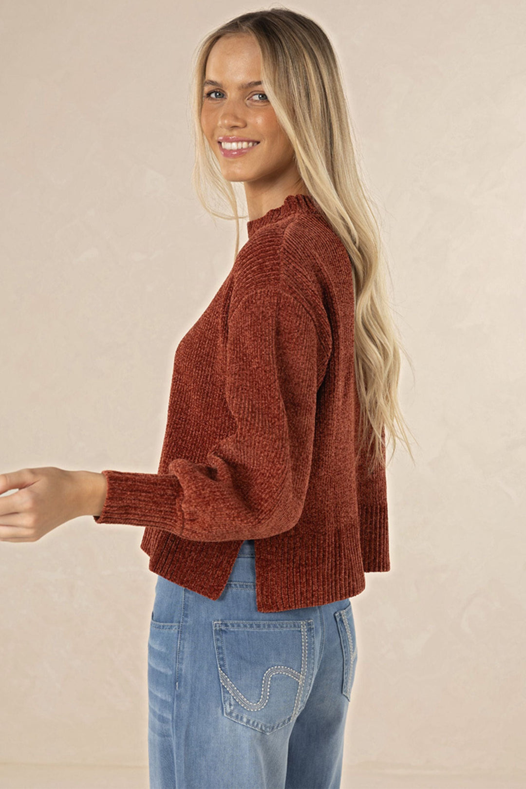 HUMIDITY JUMPER CHENILLE JUMPER - HW26313