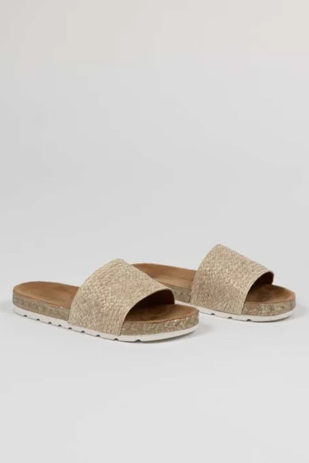 HUMIDITY SHOES 37 / NATURAL DREAM SLIDE - HAS47