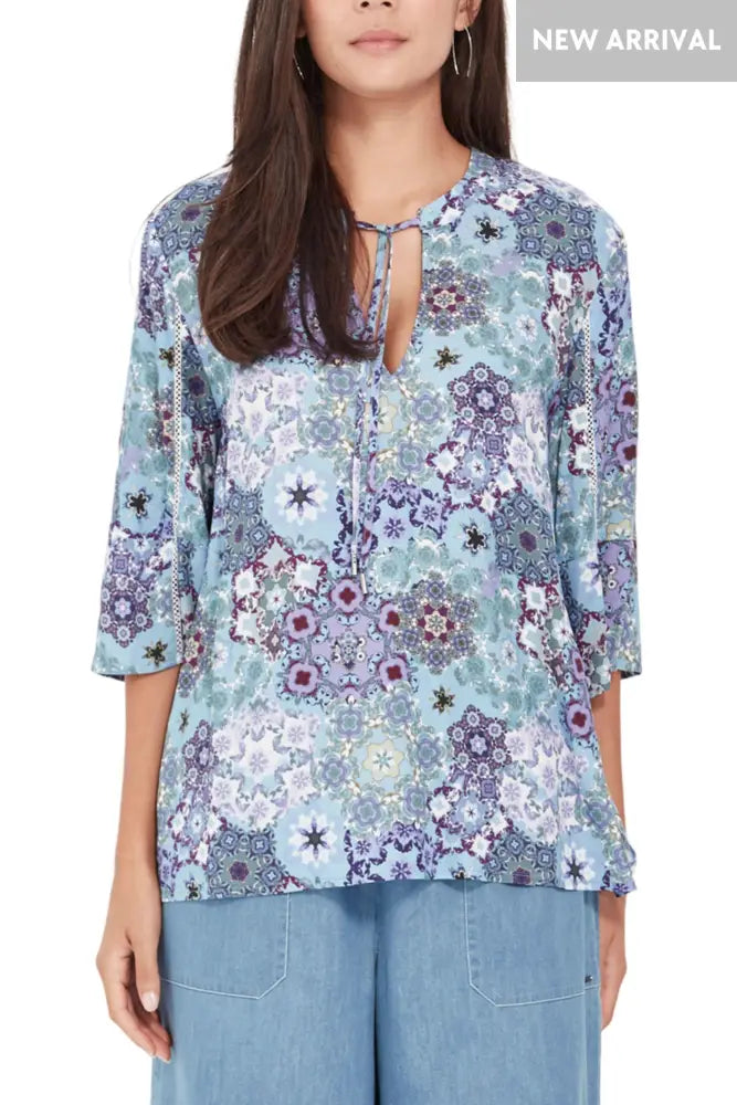 ILLUSION TOP - 9963BR BLOUSE