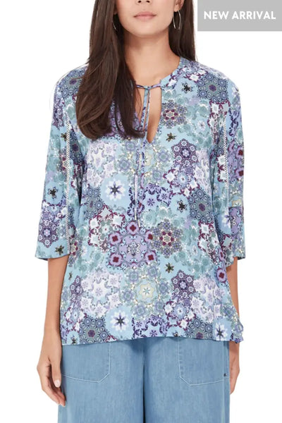 ILLUSION TOP - 9963BR BLOUSE