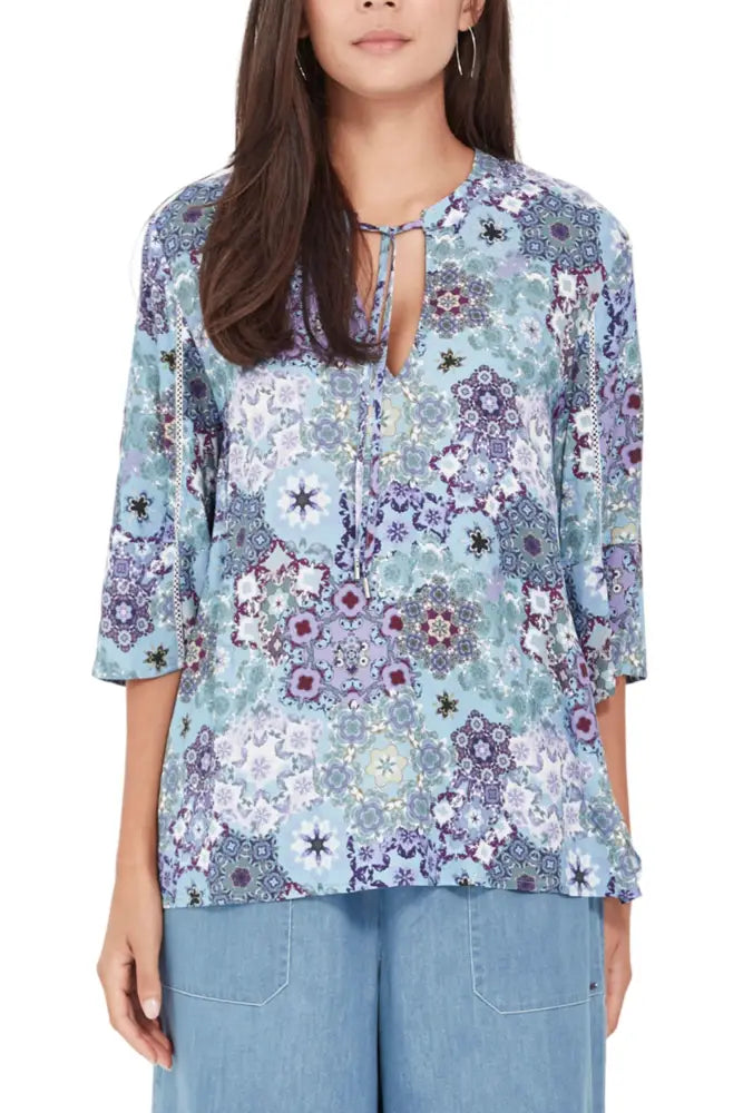 ILLUSION TOP - 9963BR BLOUSE