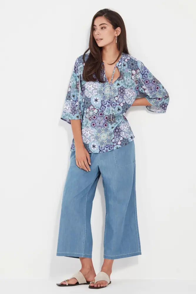 ILLUSION TOP - 9963BR BLOUSE