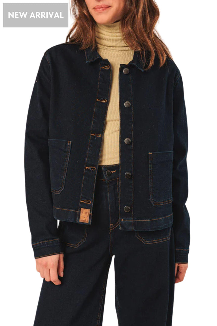 INDI AND COLD JACKET DENIM JACKET - BB290