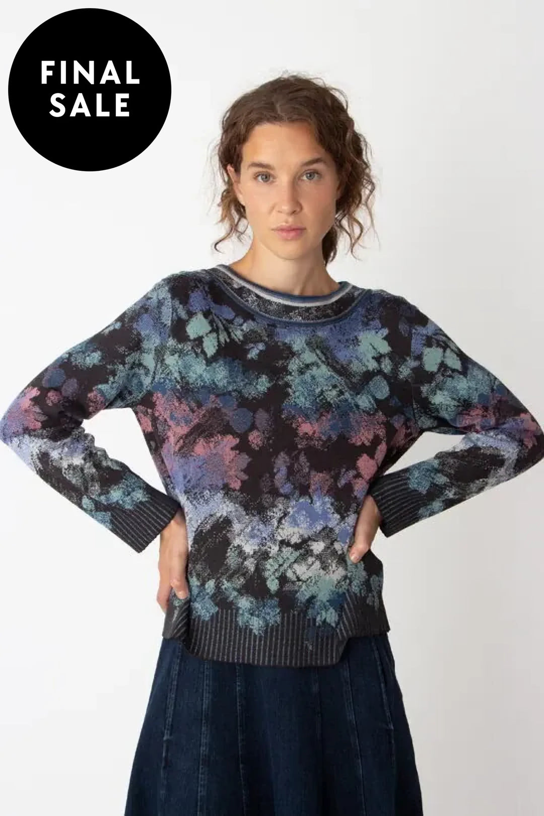 IVKO JUMPER JACQUARD PULLOVER - 242737