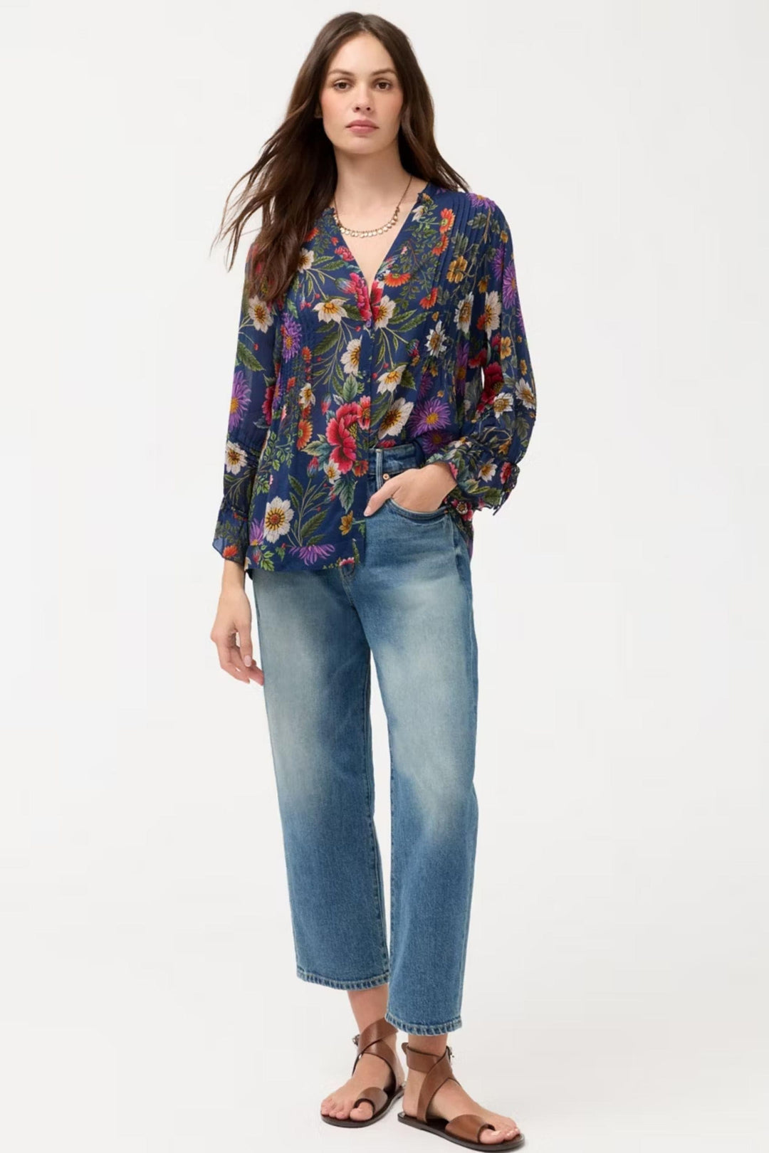 JOHNNY WAS BLOUSE DARMIS BLOUSE - C12226-2