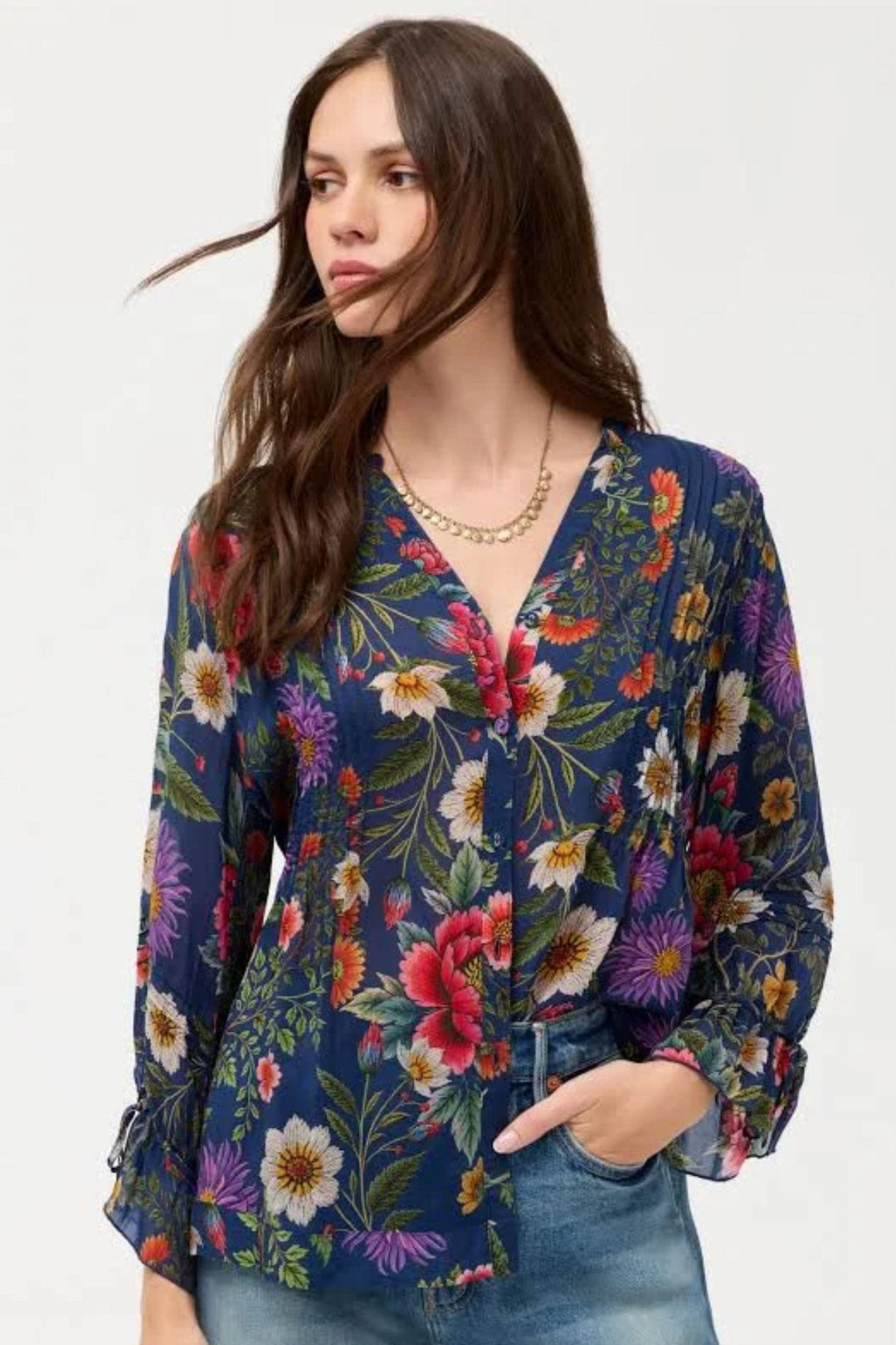 JOHNNY WAS BLOUSE DARMIS BLOUSE - C12226-2