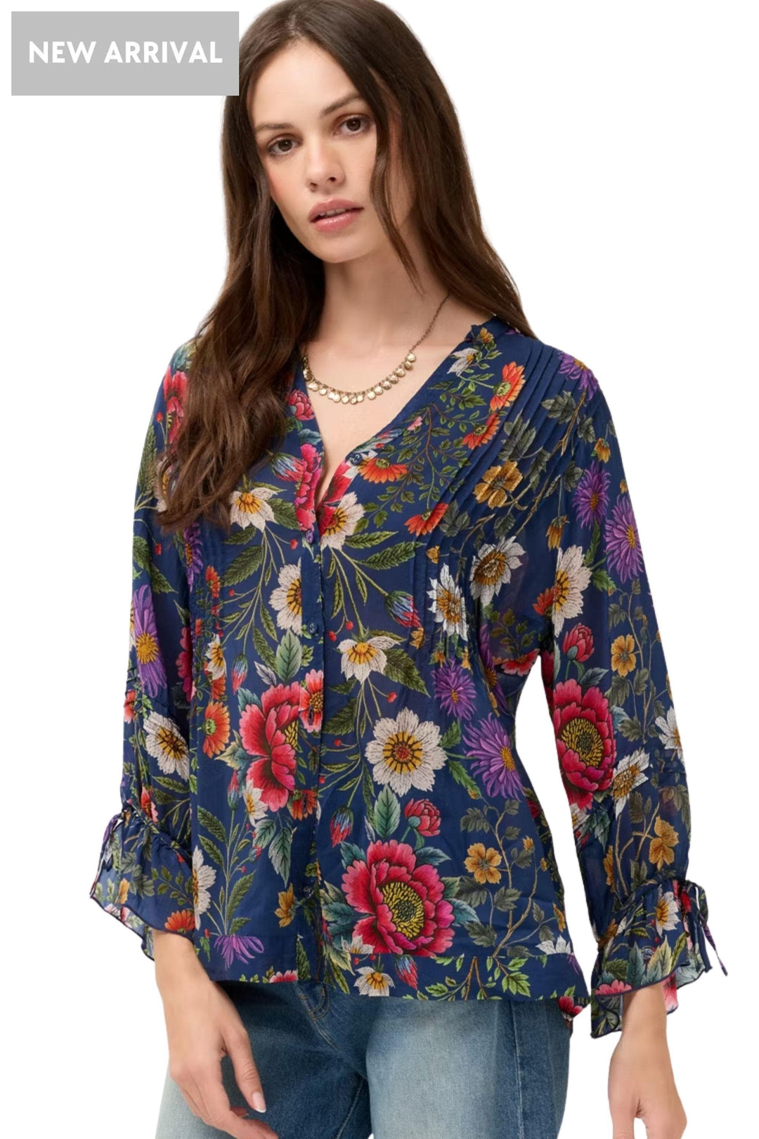 JOHNNY WAS BLOUSE DARMIS BLOUSE - C12226-2