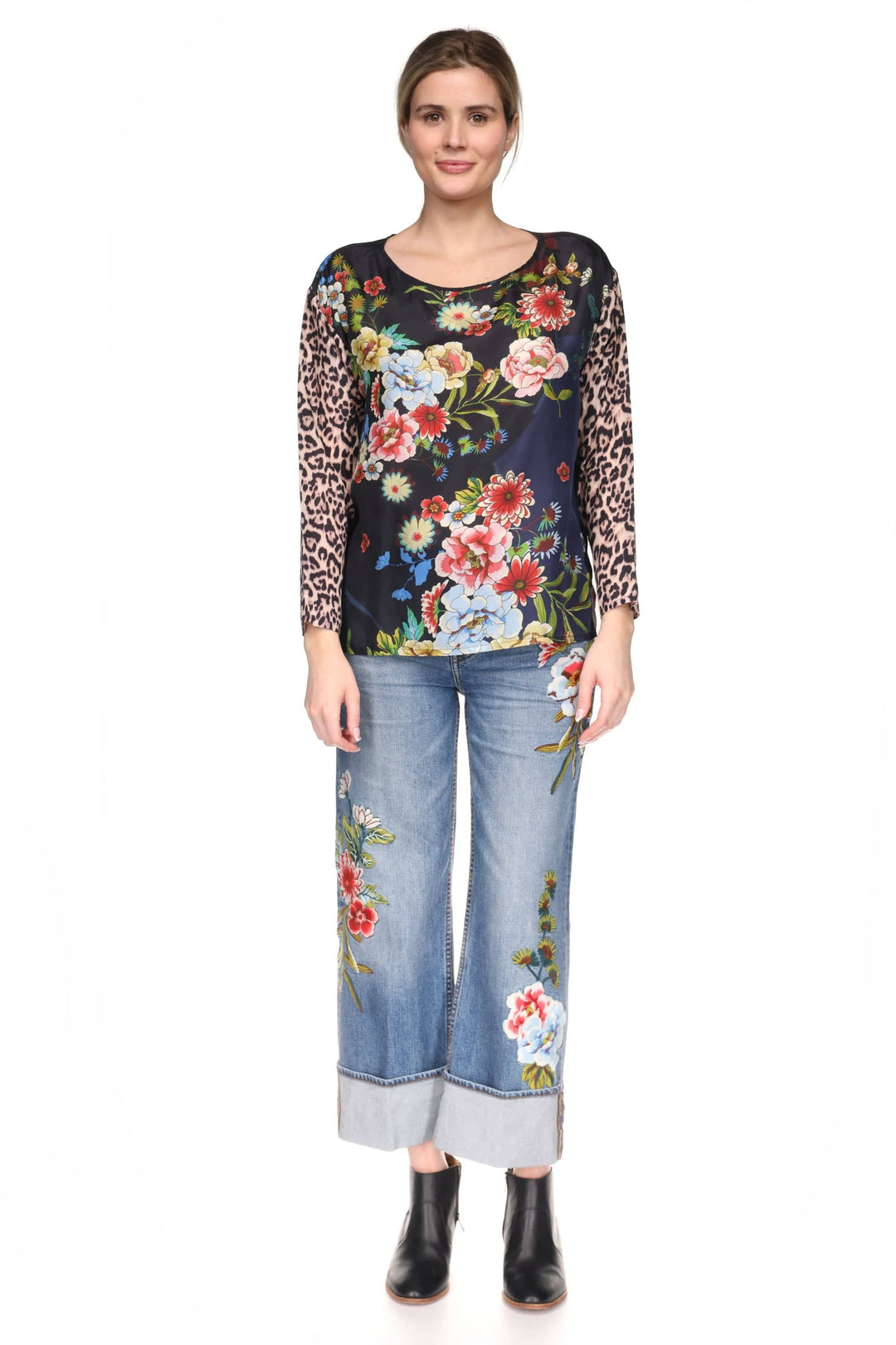 JOHNNY WAS BLOUSE LEO BLOUSE - C10325-7