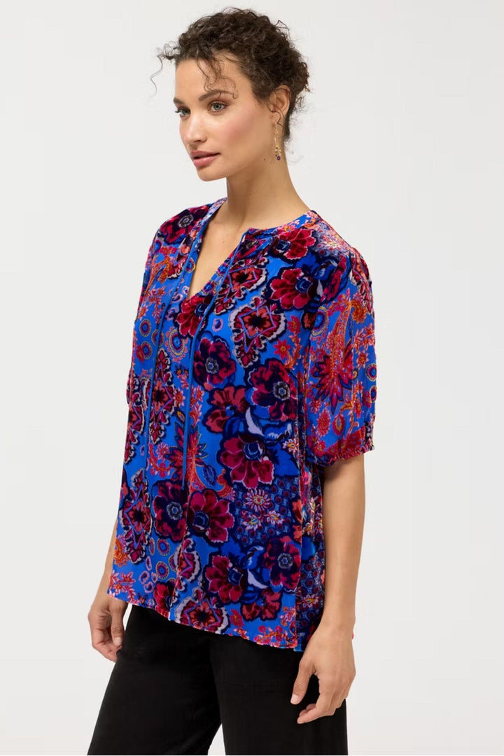 JOHNNY WAS BLOUSE MARGOT S/S BLOUSE - C10126-6