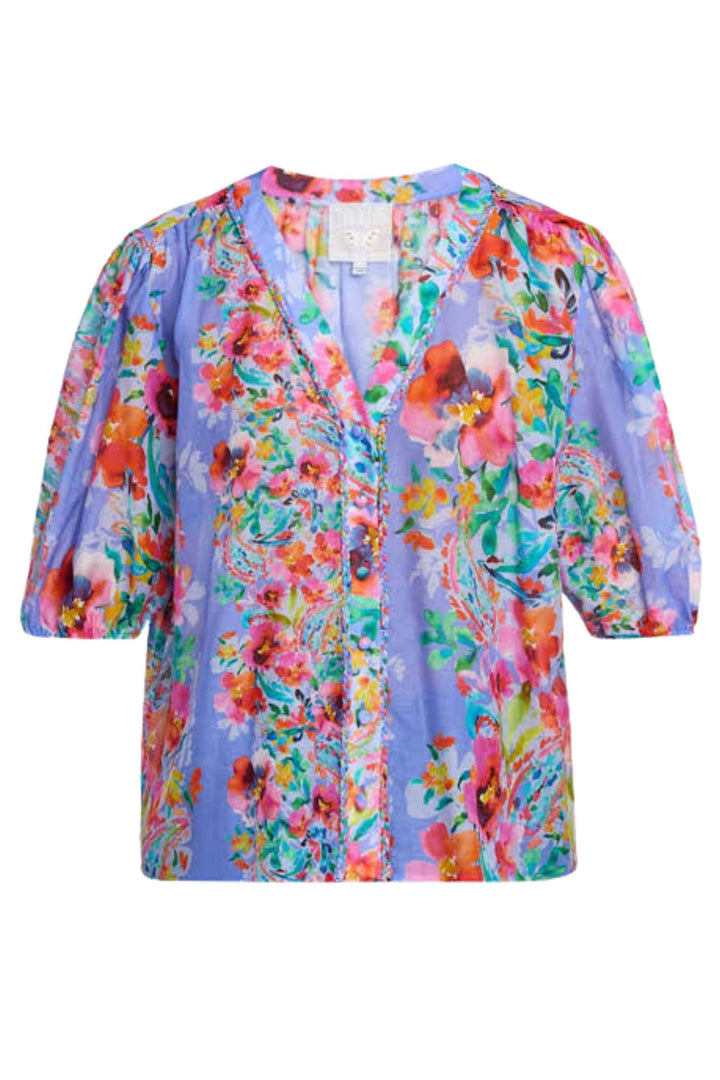 JOHNNY WAS BLOUSE MIRRIAN PEASANT BLOUSE - L15426-5