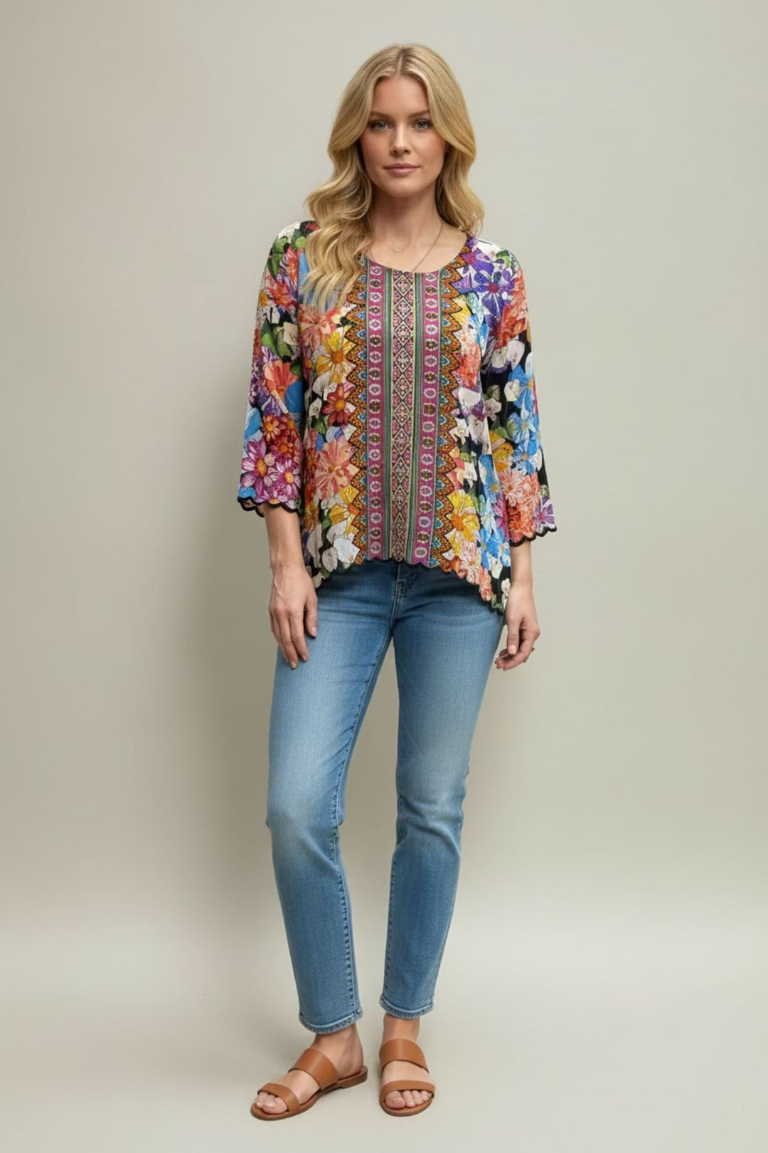JOHNNY WAS BLOUSE ZORA BLOUSE - C11626-1