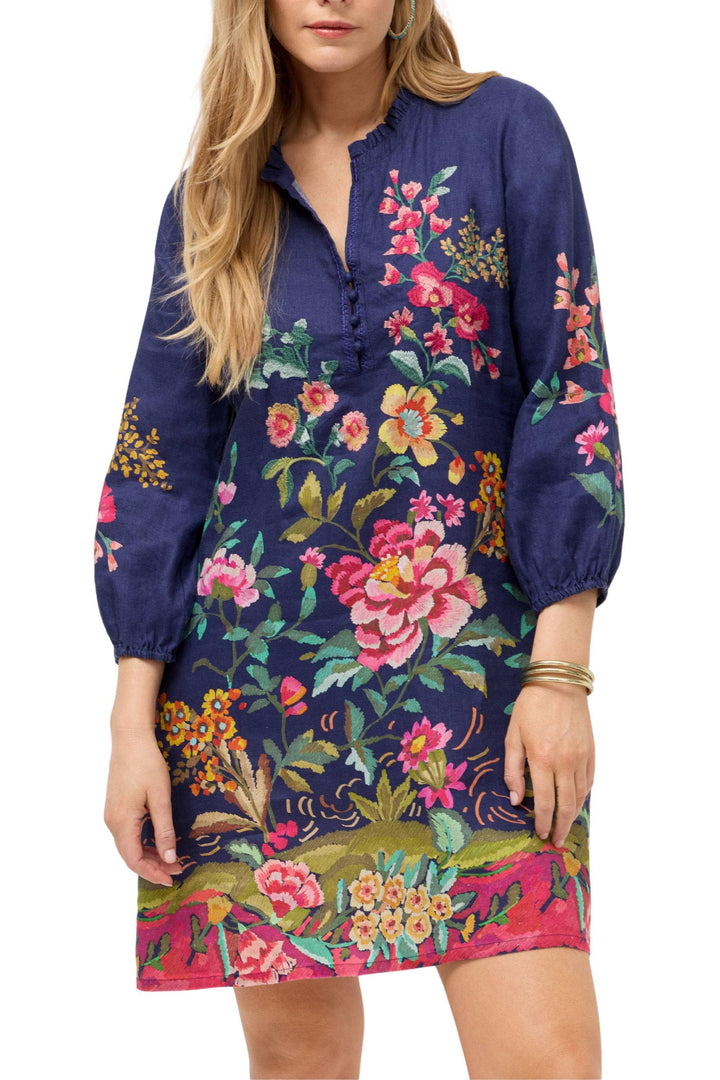 JOHNNY WAS DRESS SHIFT FIELD DRESS - J31426-1