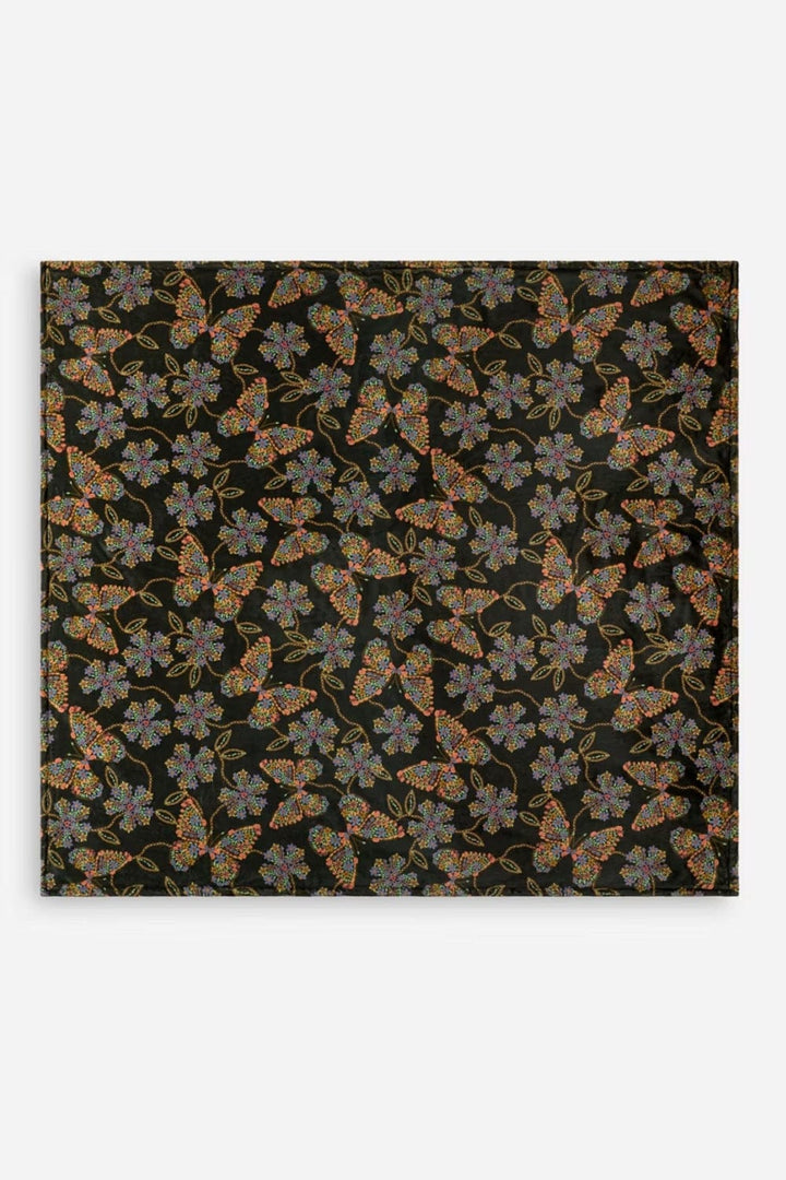 JOHNNY WAS GIFTWARE MULTI KOA GARDEN COZY BLANKET - H11225