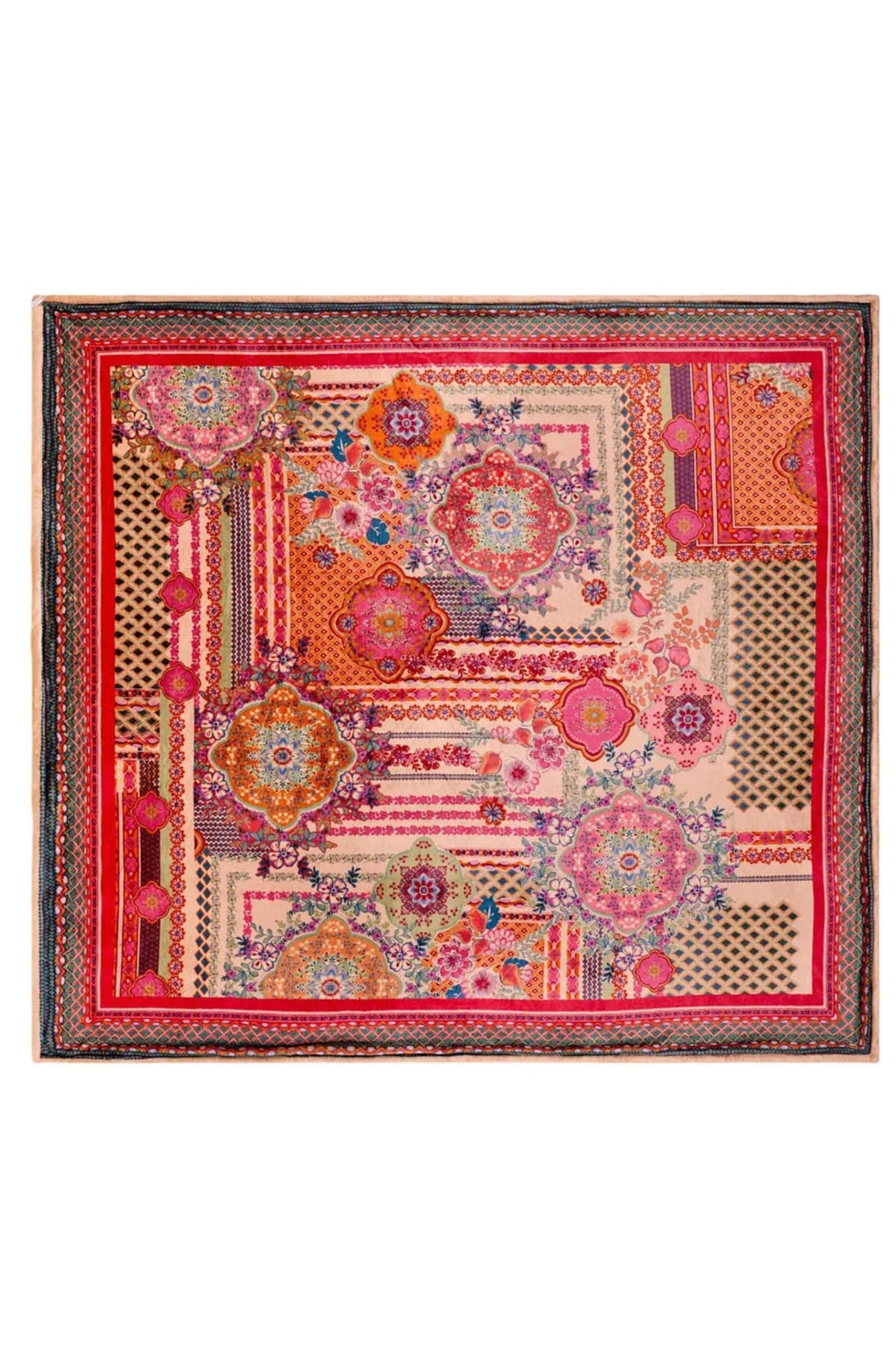 JOHNNY WAS GIFTWARE MULTI TAMI COSY BLANKET - H13426-4