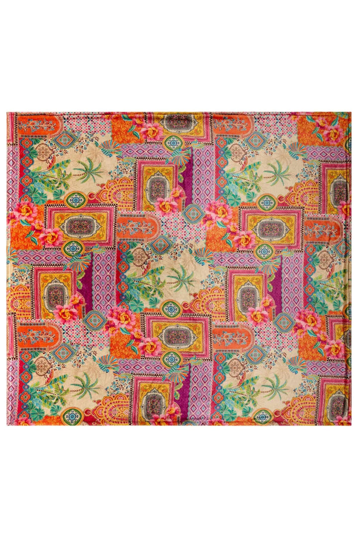 JOHNNY WAS GIFTWARE MULTI TAMI COSY BLANKET - H13426-4