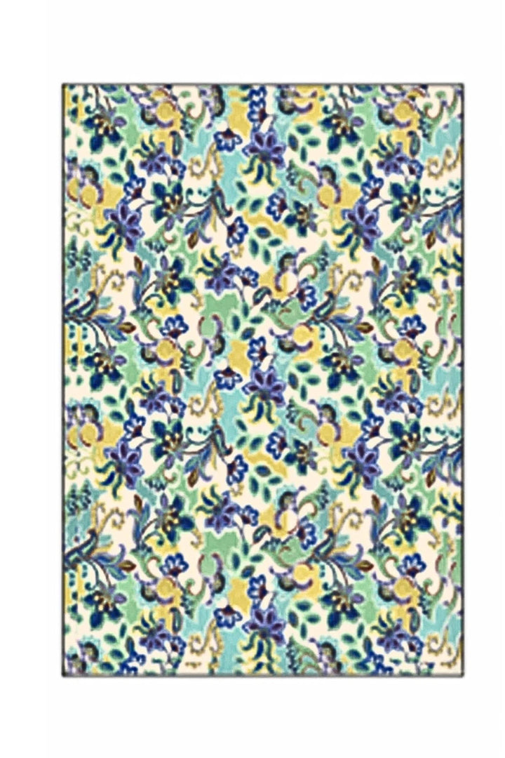 JOHNNY WAS GIFTWARE MULTI TORENIA TRAVEL BLANKET - H12926-3