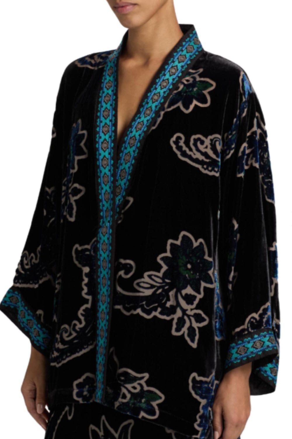 JOHNNY WAS JACKET MERHAWI KIMONO - C41925-O
