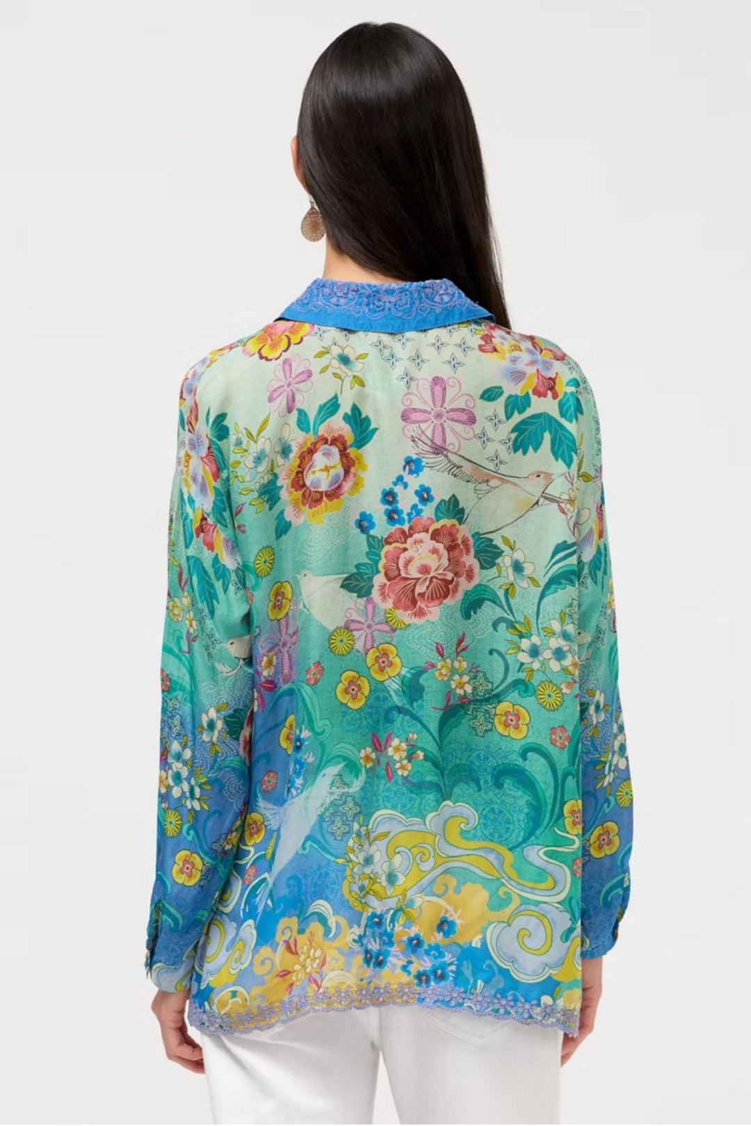 JOHNNY WAS SHIRT AUDREY BUTTON UP SHIRT-ALTAIR - C18626-4