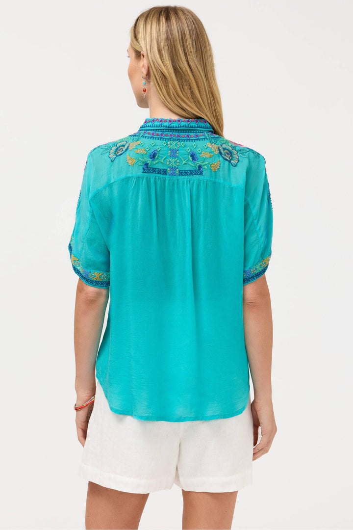 JOHNNY WAS SHIRT AUDREY S/SLV SHIRT-LUNES - C17626-5