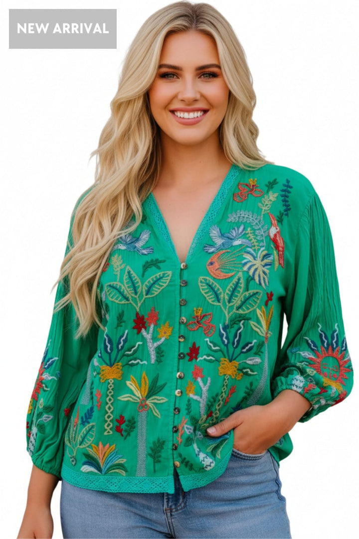 JOHNNY WAS SHIRT LUNA SHIRT - C17426-4