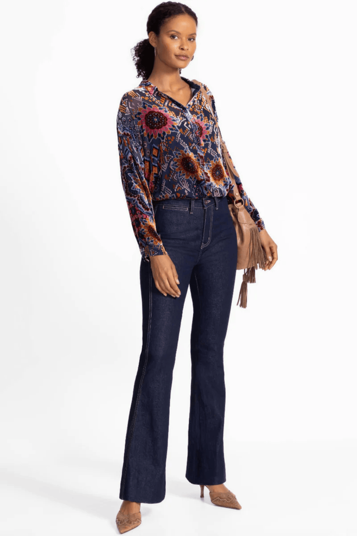 JOHNNY WAS SHIRT OVERSIZED AUDREY SHIRT - C12325-7