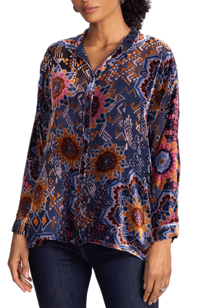 JOHNNY WAS SHIRT OVERSIZED AUDREY SHIRT - C12325-7