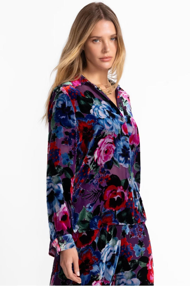 JOHNNY WAS SHIRT VELMA BUTTON DOWN SHIRT - L12825-8