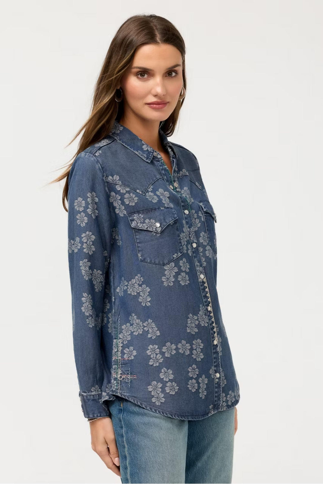 JOHNNY WAS SHIRT WESTERN SHIRT - W18326-7