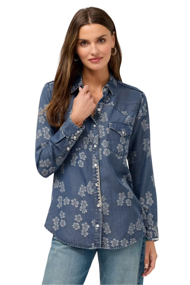 JOHNNY WAS SHIRT WESTERN SHIRT - W18326-7