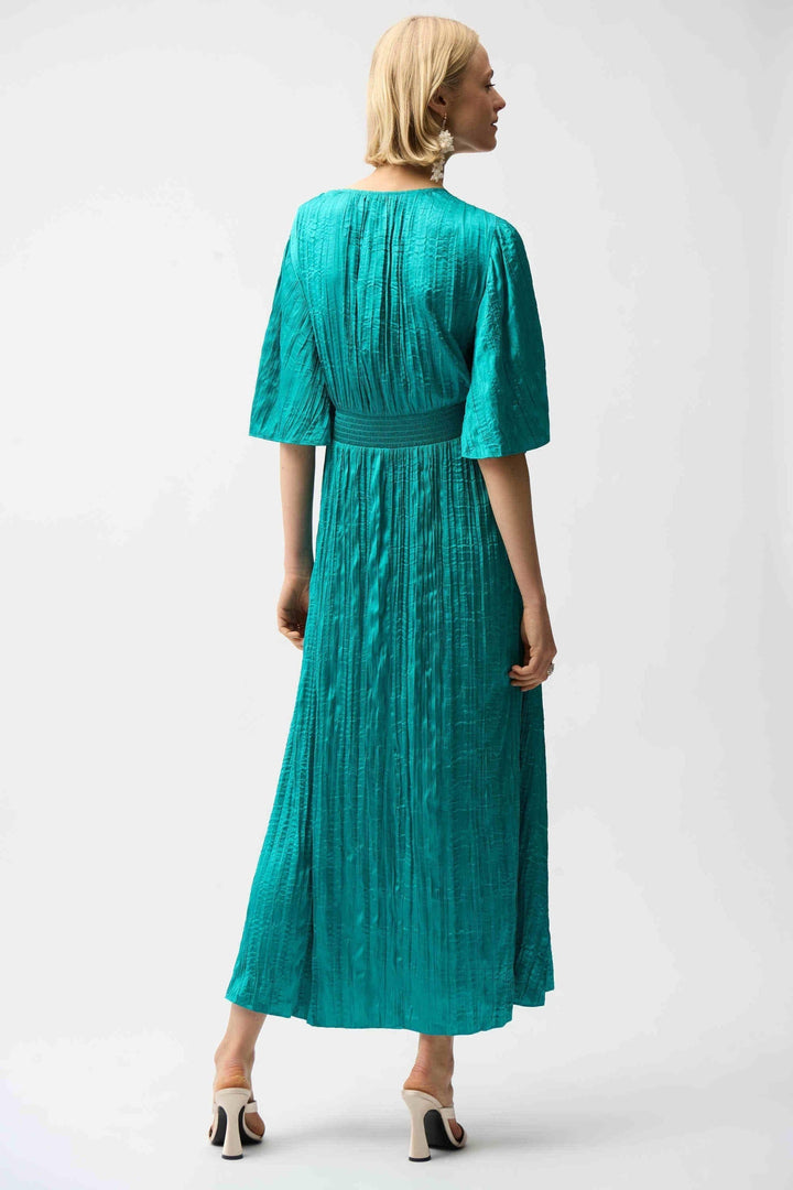 JOSEPH RIBKOFF DRESS SATIN FIT AND FLARE DRESS - 261962JR