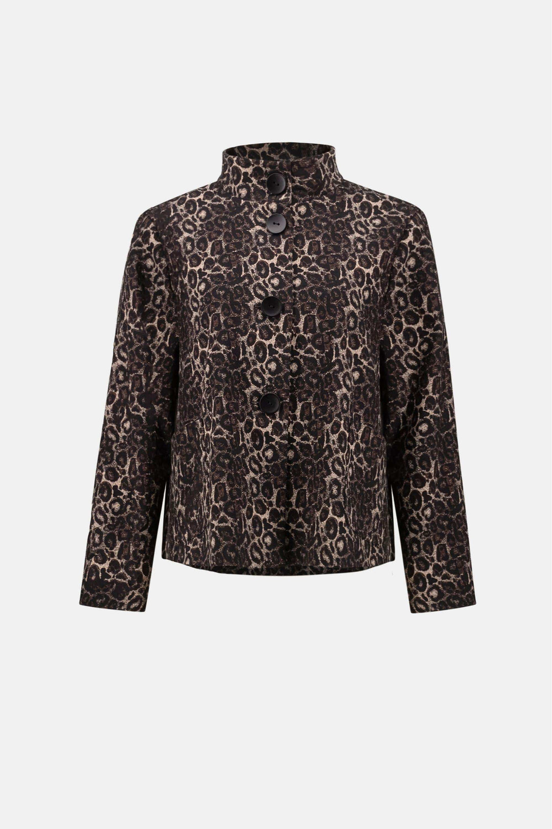JOSEPH RIBKOFF JACKET JACQUARD TRAPEZE JACKET - 263124JR