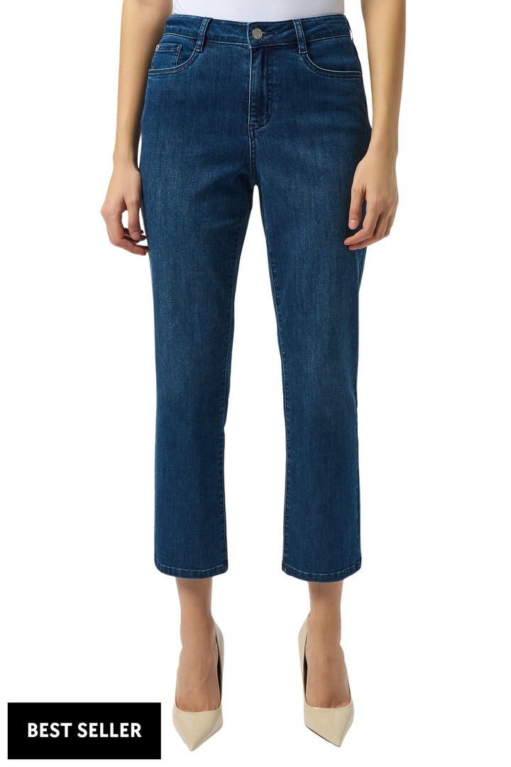 JOSEPH RIBKOFF JEANS 6 / MID-BLUE MARGO CLASSIC STRAIGHT JEAN - 252926JR