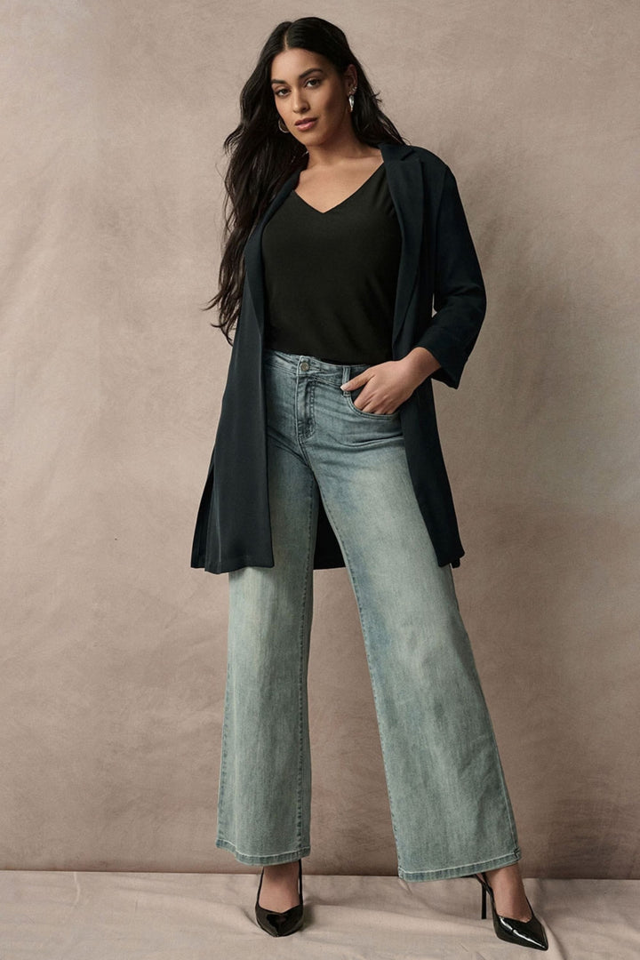 JOSEPH RIBKOFF JEANS GOLDIE WIDE LEG JEAN - 251968JR