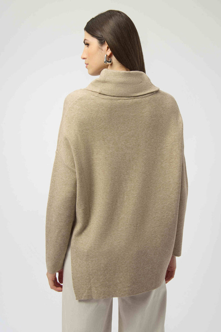 JOSEPH RIBKOFF JUMPER ASYMMETRICAL KNIT - 253913JR