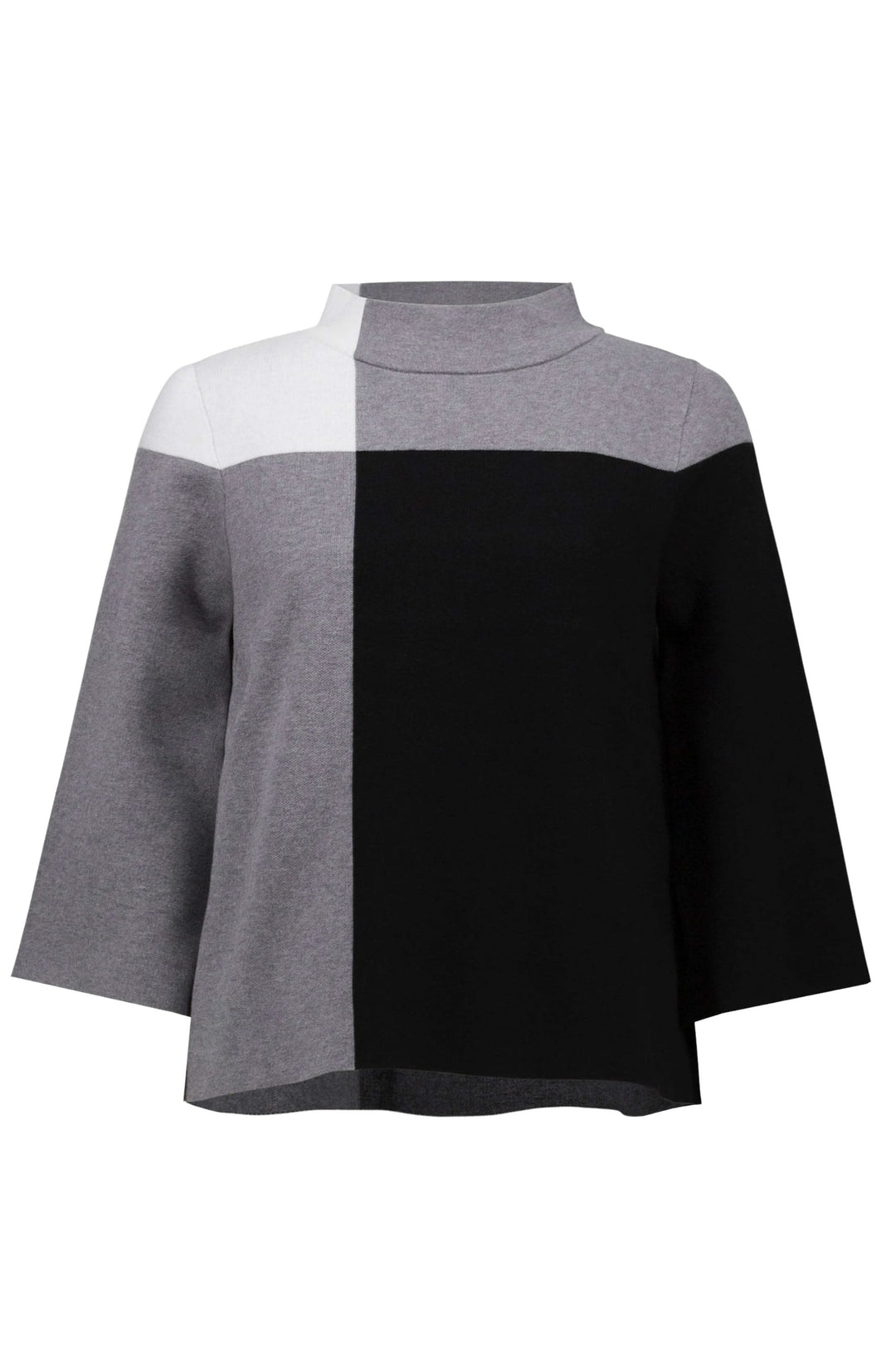 JOSEPH RIBKOFF JUMPER COLOUR BLOCK PULLOVER - 253907JR