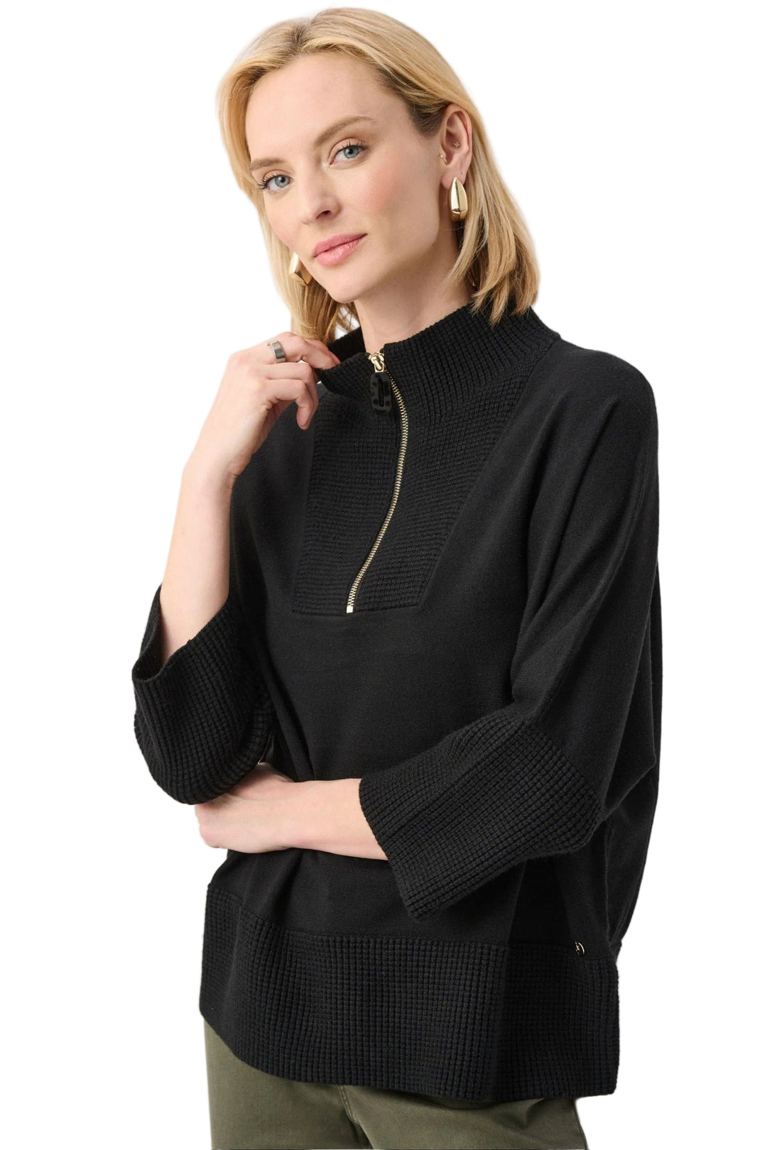 JOSEPH RIBKOFF JUMPER FUNNEL NECK SWEATER - 263937JR