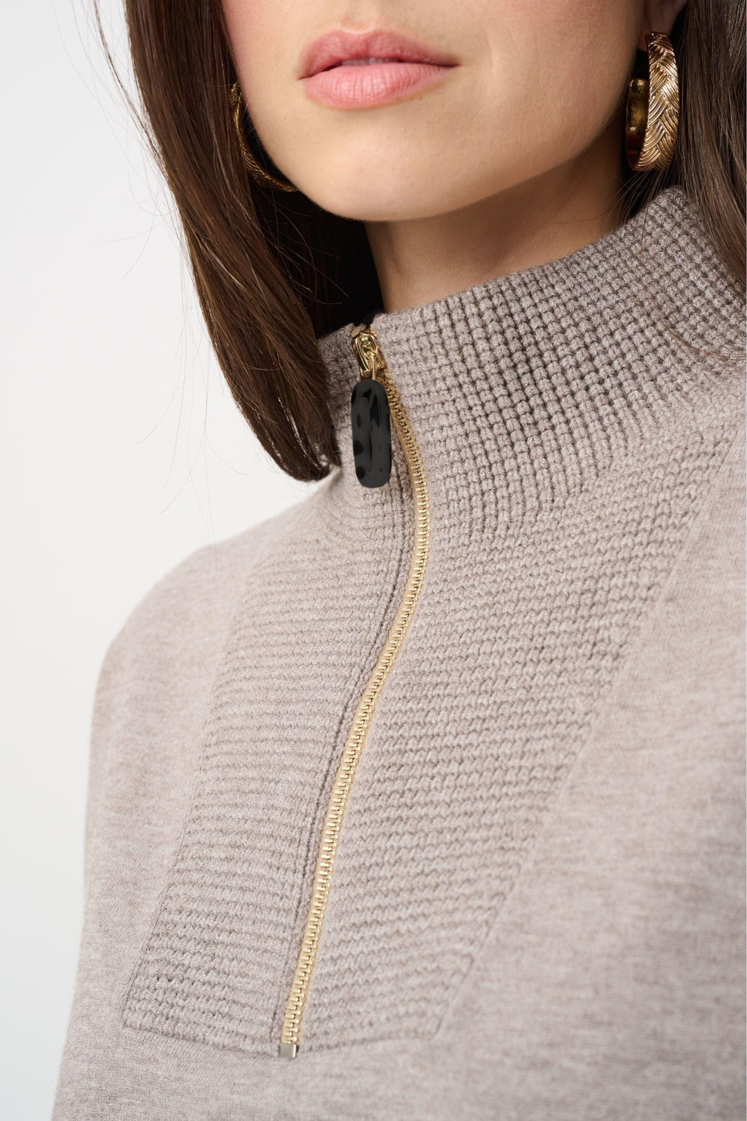 JOSEPH RIBKOFF JUMPER FUNNEL NECK SWEATER - 263937JR