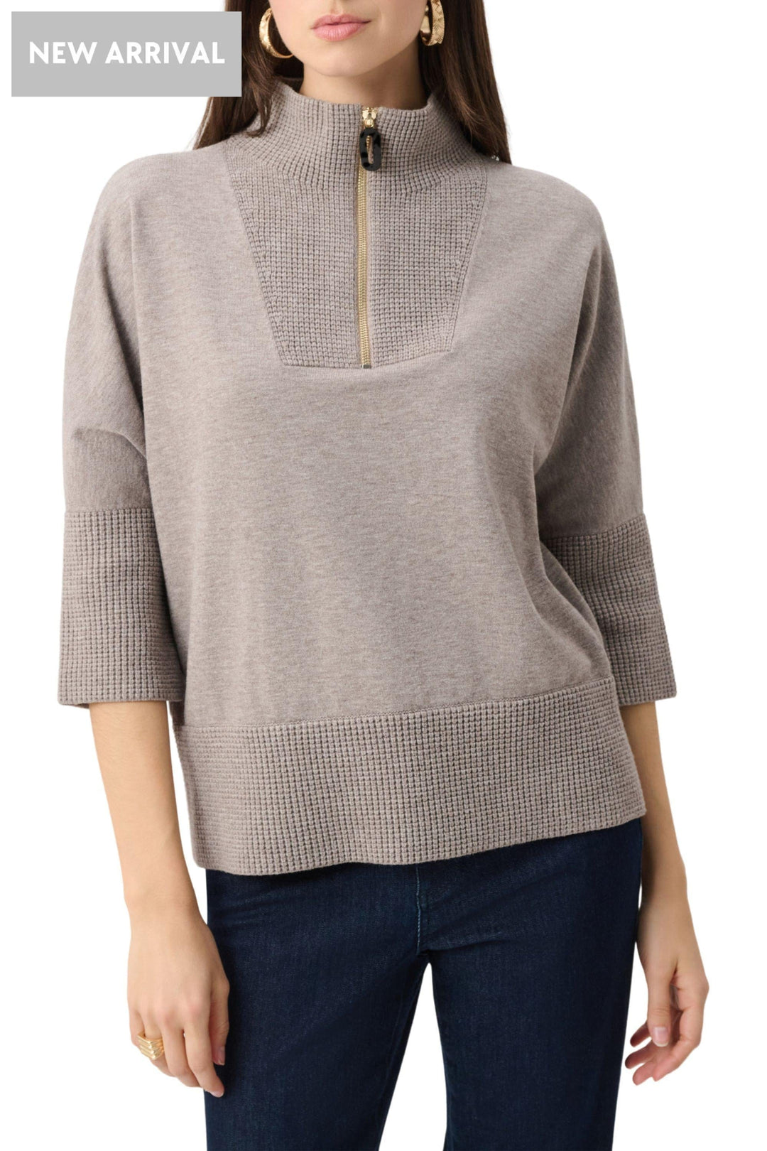 JOSEPH RIBKOFF JUMPER FUNNEL NECK SWEATER - 263937JR