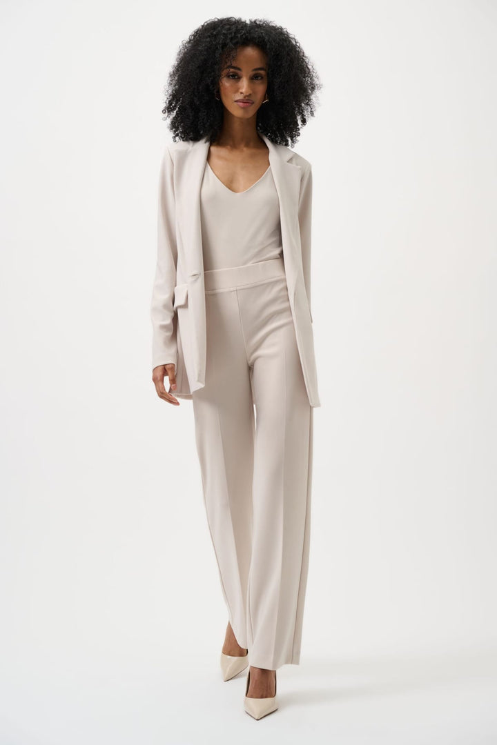 JOSEPH RIBKOFF PANTS CLASSIC WIDE LEG PANT - 153088JR