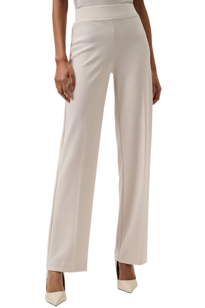 JOSEPH RIBKOFF PANTS MOONSTONE / 6 CLASSIC WIDE LEG PANT - 153088JR