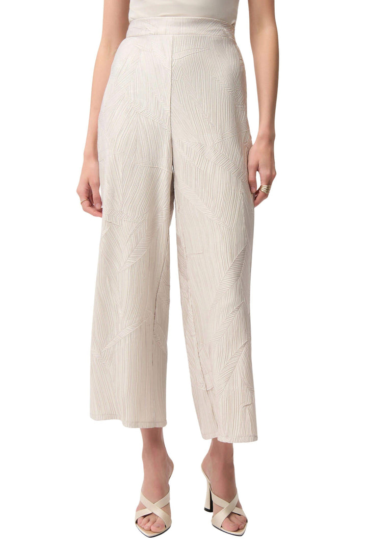 JOSEPH RIBKOFF PANTS PLEATED SATIN PULL ON CULOTTE - 261161JR