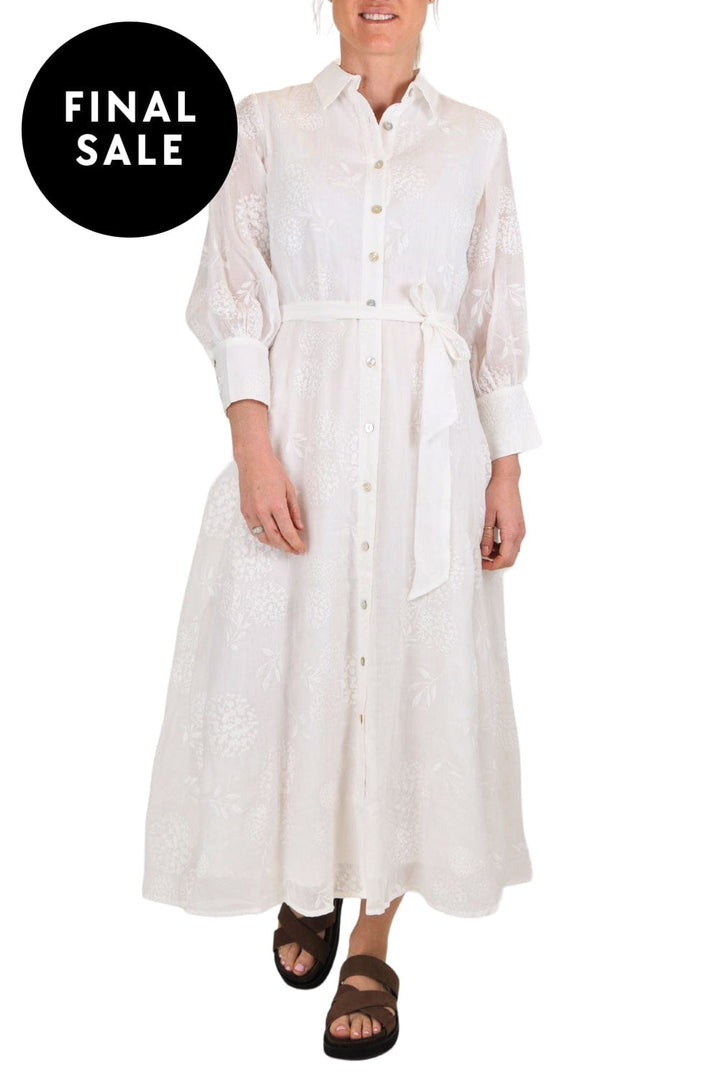KAMARE DRESS 8 / WHITE INES DRESS - 2206