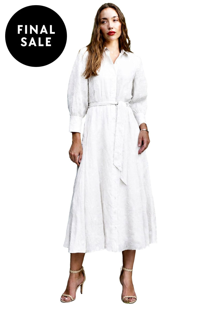 KAMARE DRESS 8 / WHITE INES DRESS - 2206