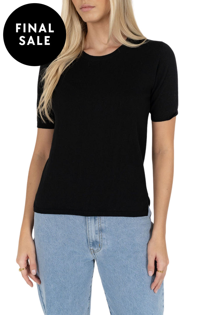 KIKI TEE - HW25601 - XS / BLACK - TOP