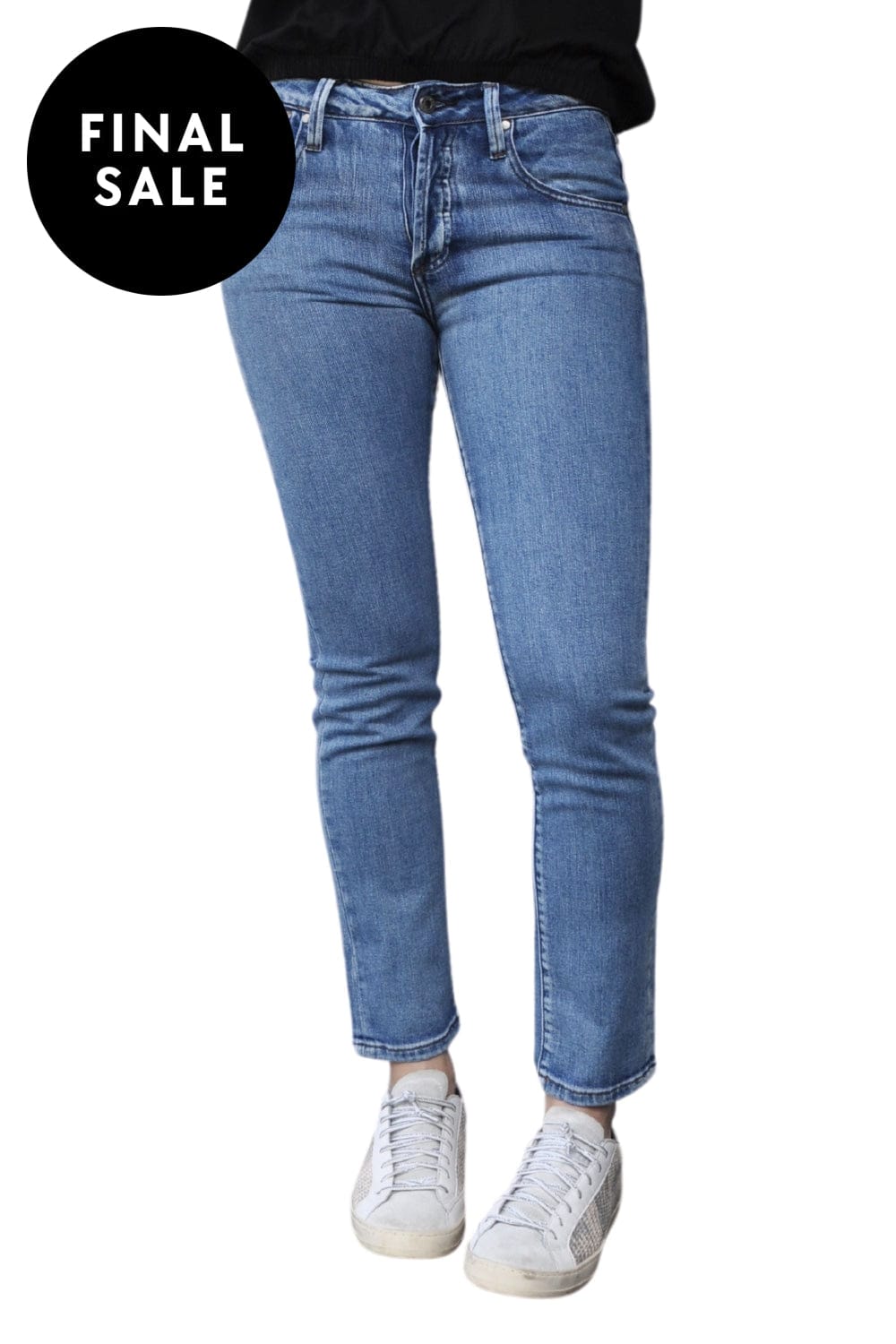 KIREINA JEANS 25 / SUN-BLEACHED KIRBY JEAN - KAW240056