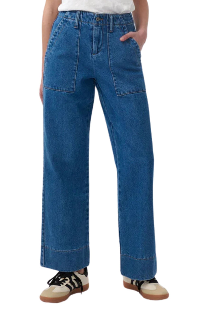 KIREINA JEANS CELESTE - KAW250066