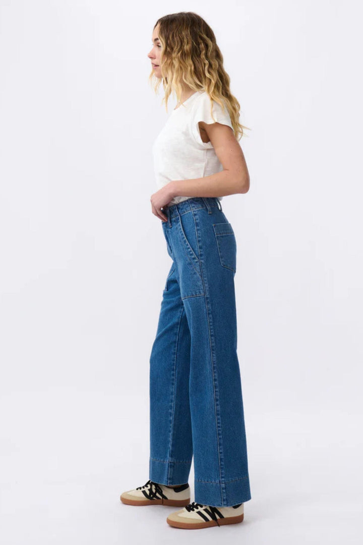 KIREINA JEANS CELESTE - KAW250066