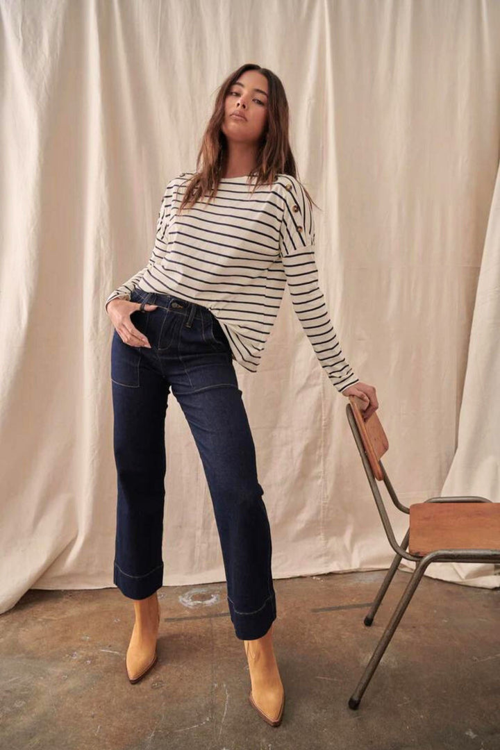 KIREINA JEANS CELESTE PANT - KAW240080